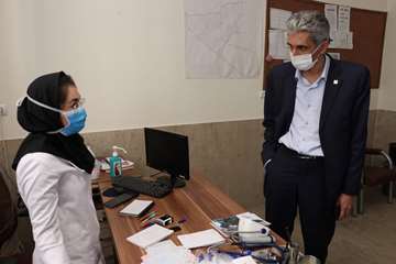 سفر یک روزه رئیس دانشگاه علوم پزشکی استان سمنان به شهرستان دامغان 
